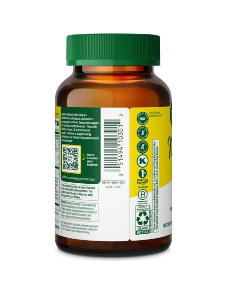 Multivitaminas MEGAFOOD Una Diaria Mujeres 72 Tabletas Multivitaminas MEGAFOOD Una Diaria Mujeres 72 Tabletas