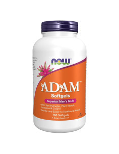Suplemento Multivitamínico NOW Foods ADAM para Hombres 180 Gelatinas