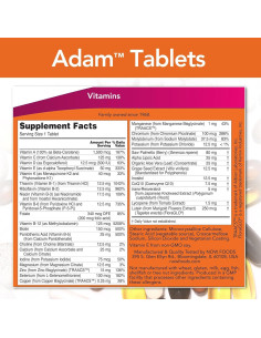 Suplemento Multivitamínico NOW Foods ADAM para Hombres 180 Gelatinas 2