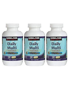 Vitaminas y Minerales Diarias Kirkland Signature 500 Tabletas