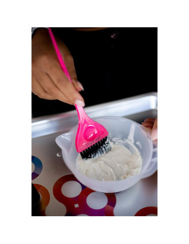 Brocha de Color de Cabello Framar Rosa - Cerdas AccuSoft