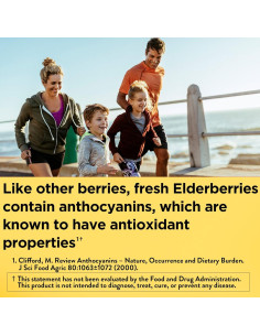 Elderberry Nature Made 400 mg con Vitamina C y Zinc - 60 Cápsulas 2