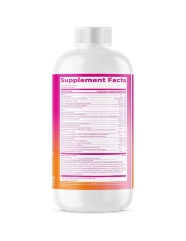 Vitaminas Prenatales Líquidas Pink Stork - Sabor Baya - 32 Porciones