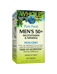 Multivitamínico y Mineral para Hombres 50+ Factores Naturales 60 Tab