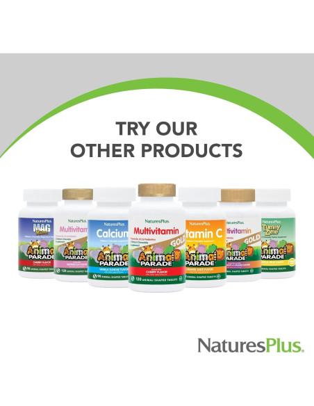 Multivitamina Masticable para Niños Nature's Plus - 240 Tabletas Multivitamina Masticable para Niños Nature's Plus - 240 Tabletas