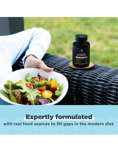 Suplemento Complejo de Vitaminas B Nutrición Antigua 60 Cápsulas