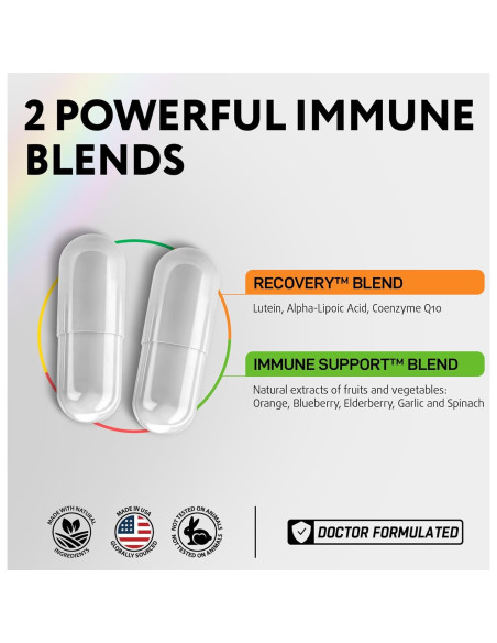 Multivitamina Diaria IQ BIOLOGY - 60 Cápsulas para Energía y Inmunidad