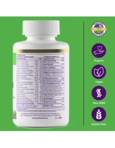 Multivitamínico Diario para Mujeres Paradise Herbs 120 Cápsulas 2