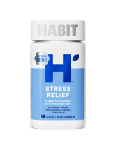 Suplemento Alivio del Estrés HABIT 60 Cápsulas Veganas
