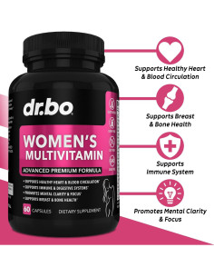 Multivitaminas para Mujeres Dr. Bo - Energía y Salud Diaria 2