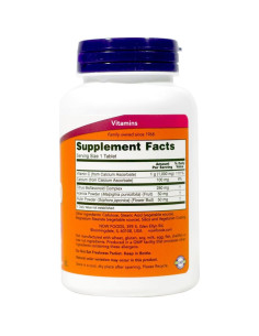 Suplemento de Vitamina C NOW C-1000 1000mg 180 Tabletas 2