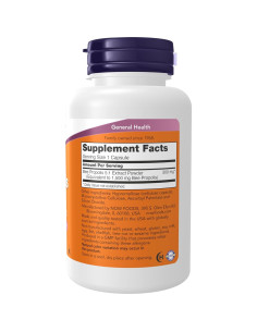 Suplemento de Propóleos NOW Foods 1500 mg 100 Cápsulas Veganas 2