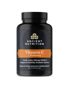 Suplemento Probioticos y Vitamina C Nutrición Antigua 30 Porciones