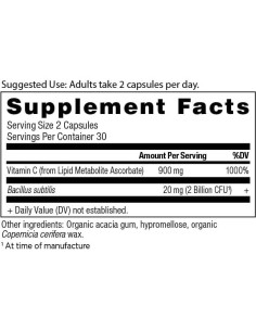 Suplemento Probioticos y Vitamina C Nutrición Antigua 30 Porciones 2