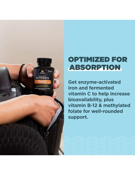 Suplemento Probioticos y Vitamina C Nutrición Antigua 30 Porciones