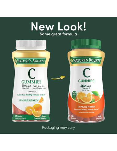 Gominolas de Vitamina C Nature's Bounty 80 unidades 250mg