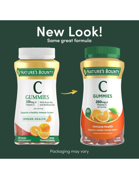 Gominolas de Vitamina C Nature's Bounty 80 unidades 250mg