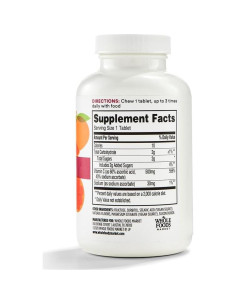 Vitamina C Masticable 500mg 365 Whole Foods 100 Tabletas 2