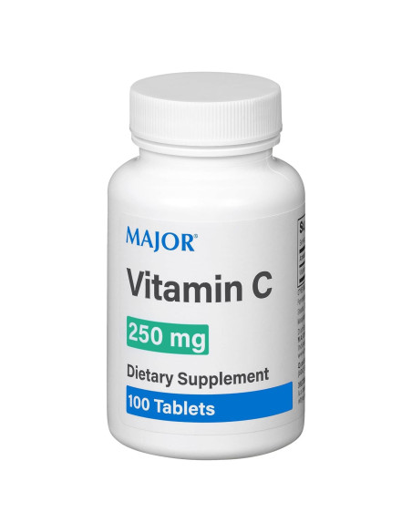 Vitamina C 250 Mg Major - Suplemento Dietético 100 Tabletas
