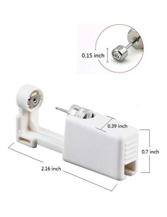 Kit de Perforación de Oídos Pimoys 4 Piezas Desechable 2