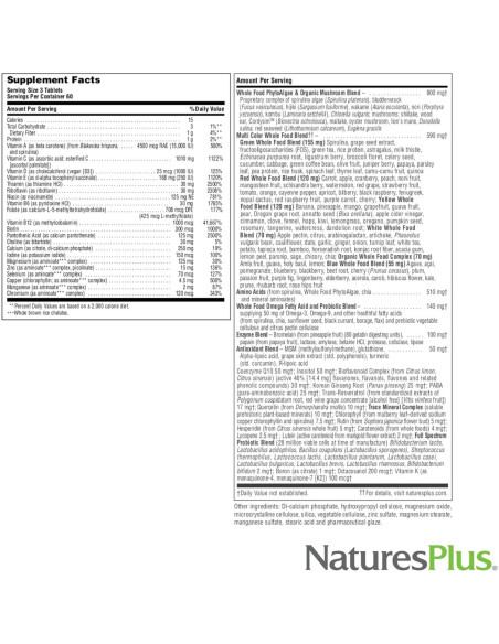 Multivitamina Fuente de Vida Oro Nature's Plus 180 Tabletas