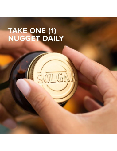 Vitamina B12 5000 mcg Solgar Megasorb - 30 Nuggets Veganos