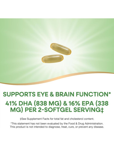Aceite de Pescado Mega-DHA Nature's Way 2000 mg 60 Cápsulas