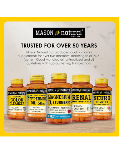 Aceite de Pescado Omega-3 Mason Natural 1000mg 90 Cápsulas