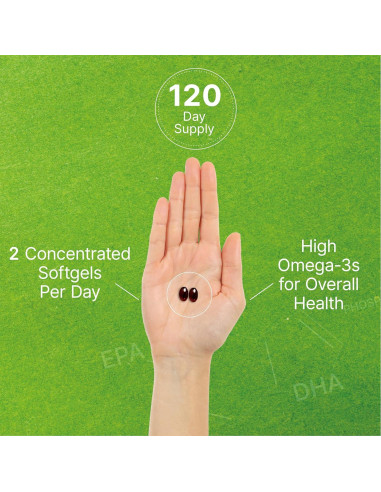 Suplemento Deal Aceite de Kril Antártico 1000mg 240 Gelatinas