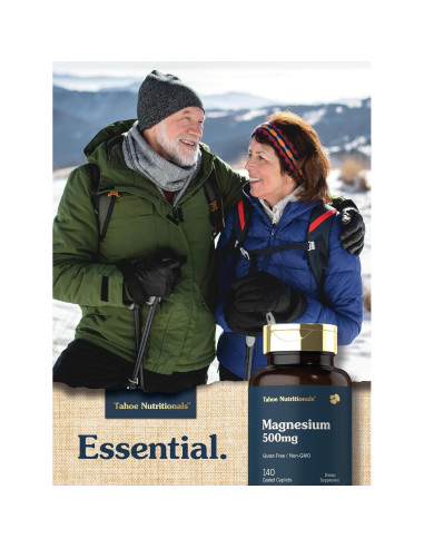 Tahoe Nutritionals Magnesio 500mg 140 Tabletas Recubiertas