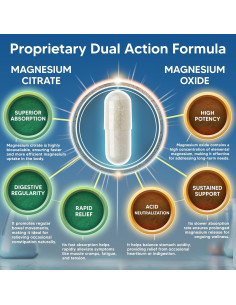 Suplemento de Magnesio 500mg aSquared - 180 Cápsulas Vegetales 2