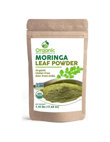 Polvo de Moringa Orgánico SHOPOSR 500g - Sin Aditivos, USDA