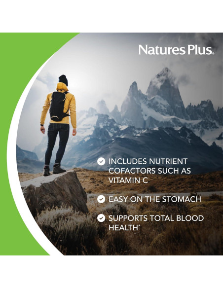 NaturesPlus Hema-Plex Hierro 85 mg - 60 Cápsulas Veganas NaturesPlus Hema-Plex Hierro 85 mg - 60 Cápsulas Veganas