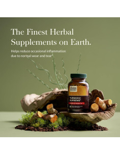 Cápsulas de Cúrcuma Suprema Gaia Herbs - 120 Unidades 2