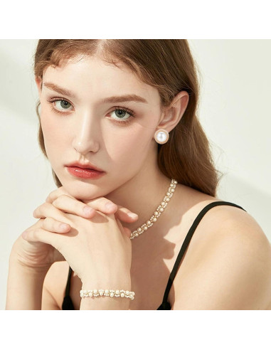 Pendientes Magnéticos para Mujeres NEWITIN - 15 Pares Elegantes