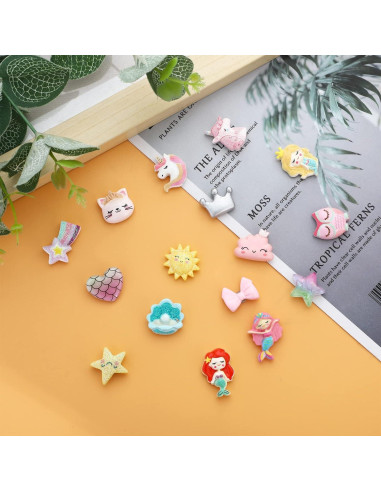 Pendientes Magnéticos NEWITIN 30 Pares Hipoalergénicos Niñas