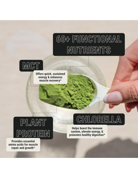 Suplemento de Proteínas Verdes ON3 Athletic Herbal 5 Porciones