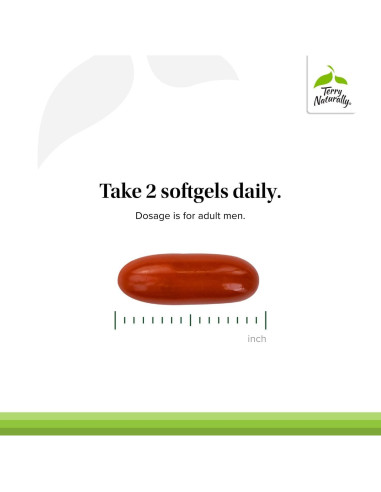 Suplemento Prostata Saludable Terry Naturally 60 Gelatinas