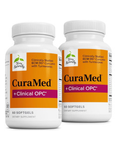 Suplemento de Cúrcuma Terry Naturally CuraMed 60 Gelatinas