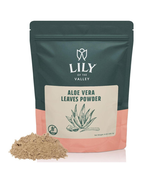 Polvo de Aloe Vera LIRIO DEL VALLE 453g - Natural y Vegano