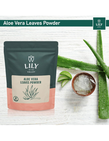 Polvo de Aloe Vera LIRIO DEL VALLE 453g - Natural y Vegano