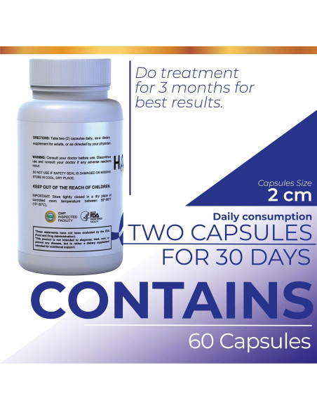 Suplemento Dietético HALLUSA NATURAL Hallprost Ultra 120 Cápsulas - Salud Próstata y Energía