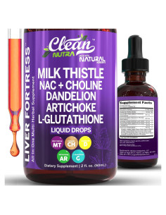 Suplemento Líquido para el Hígado Clean Nutraceuticals 132g