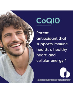 Suplemento CoQ10 200mg Bestvite - 120 Cápsulas Veganas 2