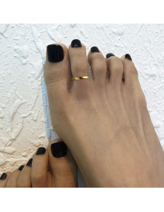 Set de Anillos para Dedos de los Pies ADRAMATA 14K Dorados 2