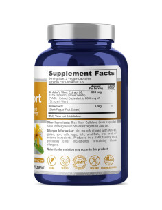 Suplemento de Hierba de San Juan NusaPure 6000mg 240 Cápsulas 2