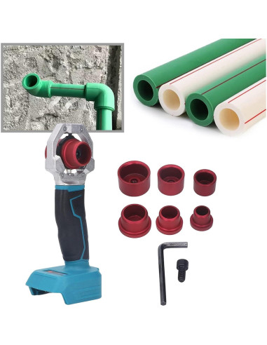 Derretidor de Tuberías de Agua Agatige Portátil 340C 3 Cabezas