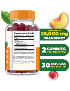 Gomitas de Arándano Lifeable 60 Unidades | Suplemento Vegano 2