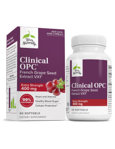 Suplemento Terry Naturally Clinical OPC - Salud Cardiovascular y Inmunológica - 60 Gelatinas Blandas