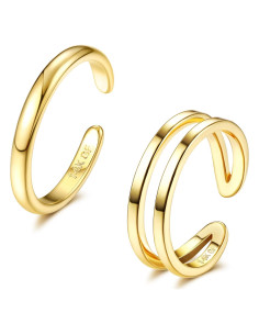 Anillo de Tobillo Ajustable Oro Relleno 14K IRONBOX para Mujeres